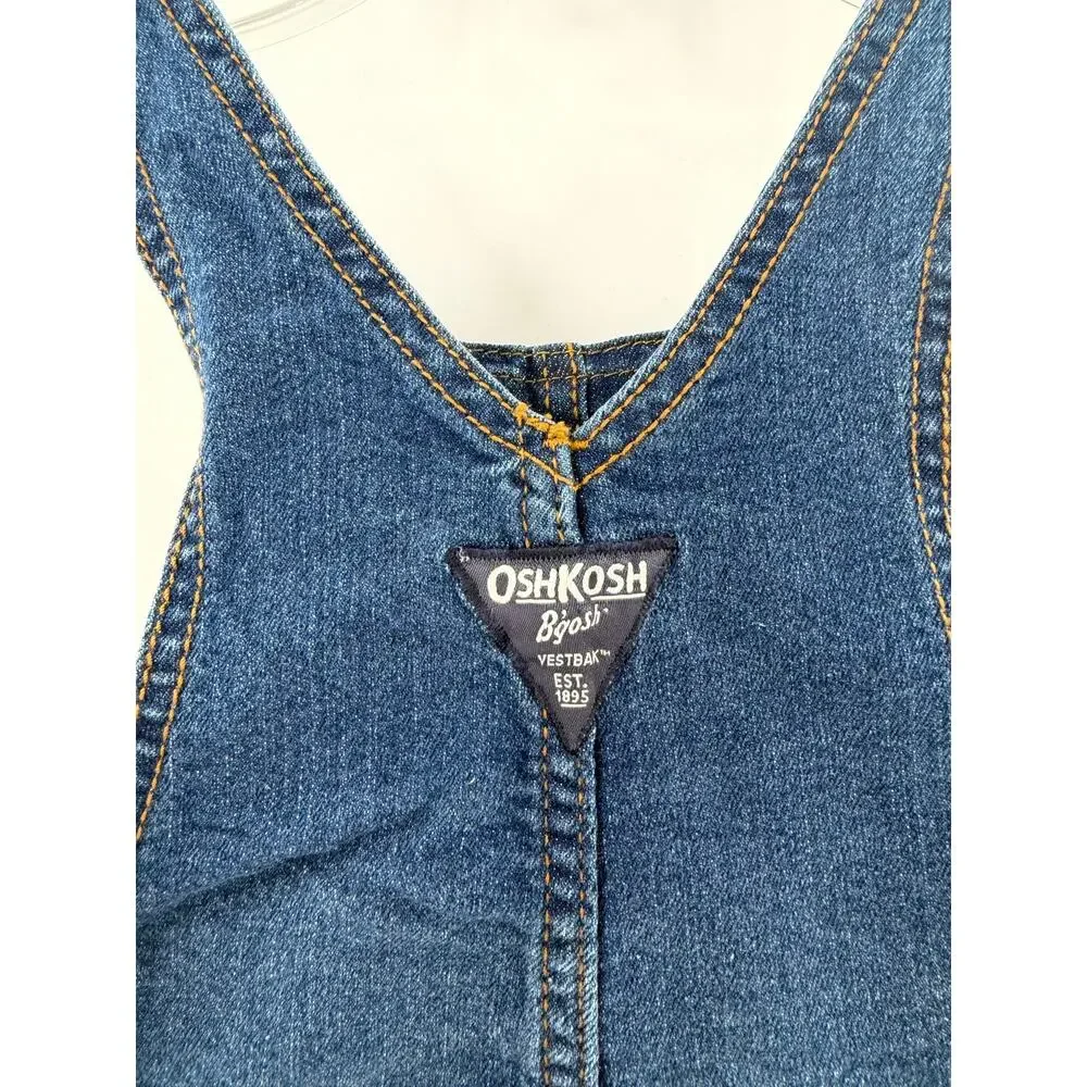 NWT OshKosh B'gosh Vestbak Denim Overalls 18M Dark Wash Carpenter $42